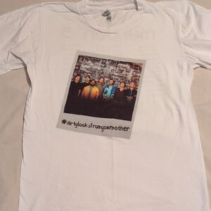 Los Angeles Apparel White Tee with Group Graphic